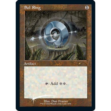 Sol Ring (Retro Frame) (Foil Etched) (SLD-1074) - Secret Lair Drop Series Foil