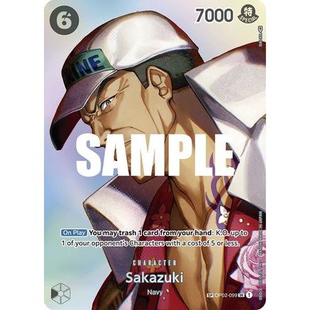 Sakazuki (SP) (OP02-099) - Kingdoms of Intrigue Foil
