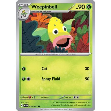 Weepinbell 70 - SV Scarlet & Violet 151