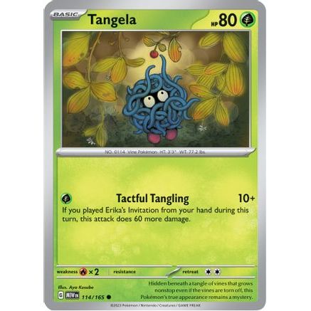 Tangela - 114/165 114 - SV Scarlet & Violet 151 Reverse Holofoil