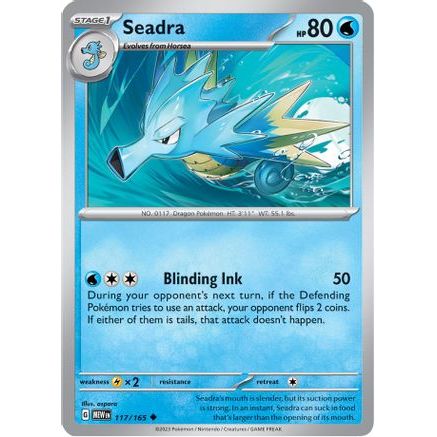 Seadra 117 - SV Scarlet & Violet 151