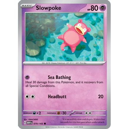 Slowpoke 79 - SV Scarlet & Violet 151