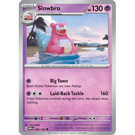 Slowbro 80 - SV Scarlet & Violet 151