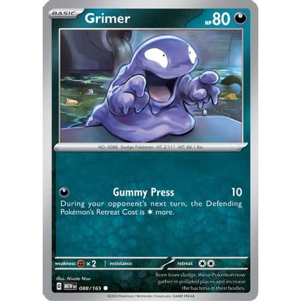 Grimer 88 - SV Scarlet & Violet 151