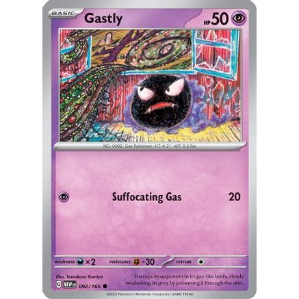 Gastly 92 - SV Scarlet & Violet 151