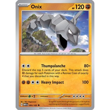 Onix 95 - SV Scarlet & Violet 151