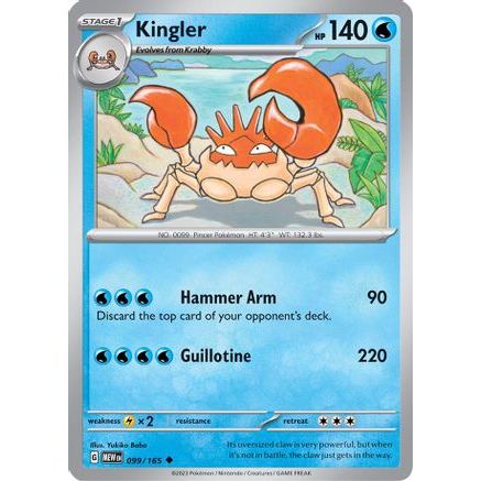 Kingler 99 - SV Scarlet & Violet 151