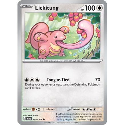 Lickitung 108 - SV Scarlet & Violet 151
