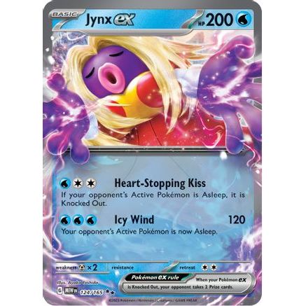 Jynx ex - 124/165 124 - SV Scarlet & Violet 151 Holofoil