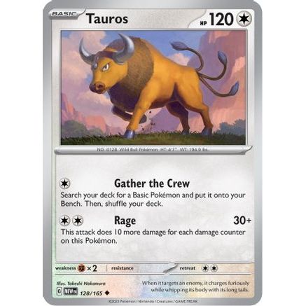 Tauros 128 - SV Scarlet & Violet 151