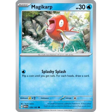 Magikarp 129 - SV Scarlet & Violet 151 Reverse Holofoil