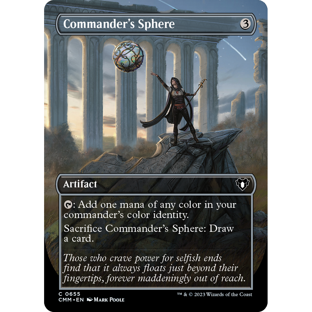 Commander's Sphere (CMM-655) - Commander Masters (Borderless)