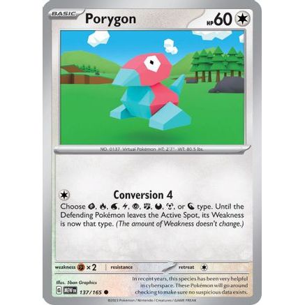 Porygon 137 - SV Scarlet & Violet 151