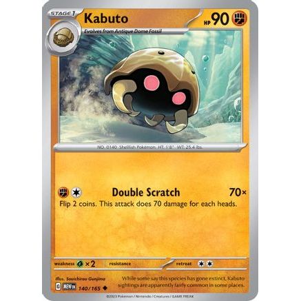 Kabuto 140 - SV Scarlet & Violet 151
