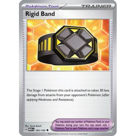 Rigid Band 165 - SV Scarlet & Violet 151 Reverse Holofoil