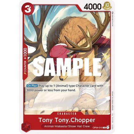 Tony Tony.Chopper (OP04-010) - Kingdoms of Intrigue