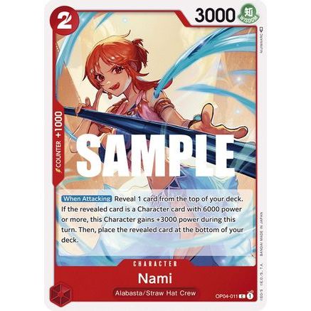 Nami (OP04-011) - Kingdoms of Intrigue