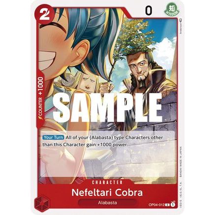 Nefeltari Cobra (OP04-012) - Kingdoms of Intrigue