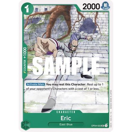 Eric (OP04-022) - Kingdoms of Intrigue