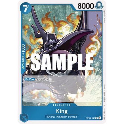 King (OP04-045) - Kingdoms of Intrigue Foil