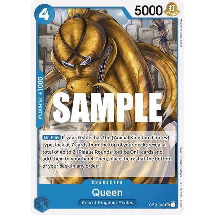 Queen (046) (OP04-046) - Kingdoms of Intrigue