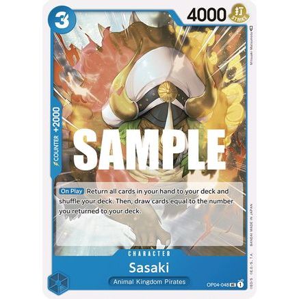 Sasaki (OP04-048) - Kingdoms of Intrigue