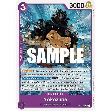 Yokozuna (OP04-068) - Kingdoms of Intrigue
