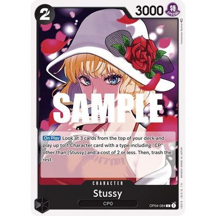 Stussy (OP04-084) - Kingdoms of Intrigue