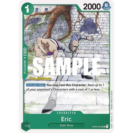 Eric (OP04-022) - Kingdoms of Intrigue Pre-Release Cards