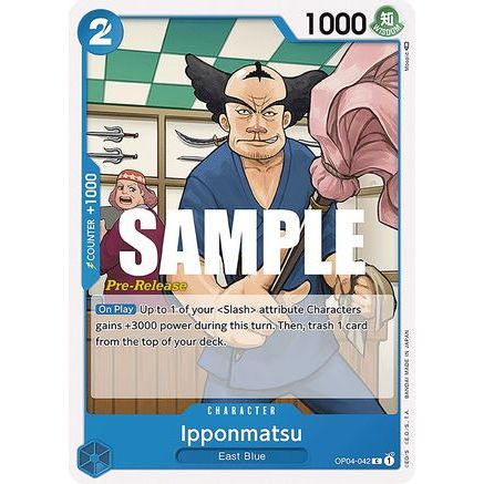 Ipponmatsu (OP04-042) - Kingdoms of Intrigue Pre-Release Cards