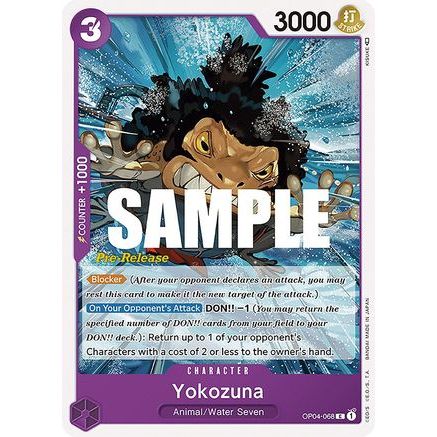 Yokozuna (OP04-068) - Kingdoms of Intrigue Pre-Release Cards