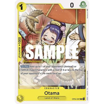 Otama (OP04-097) - Kingdoms of Intrigue Pre-Release Cards