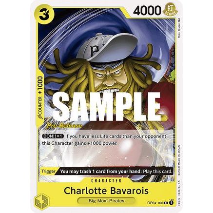 Charlotte Bavarois (OP04-106) - Kingdoms of Intrigue Pre-Release Cards