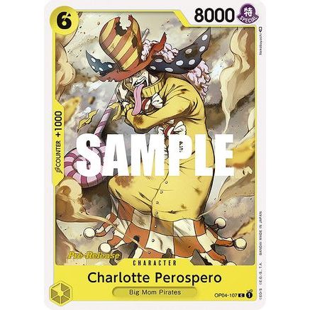 Charlotte Perospero (OP04-107) - Kingdoms of Intrigue Pre-Release Cards