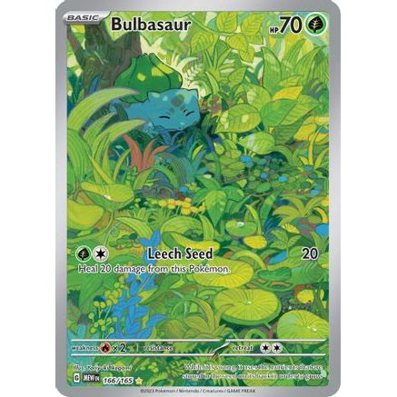 Bulbasaur - 166/165 166 - SV Scarlet & Violet 151 Holofoil
