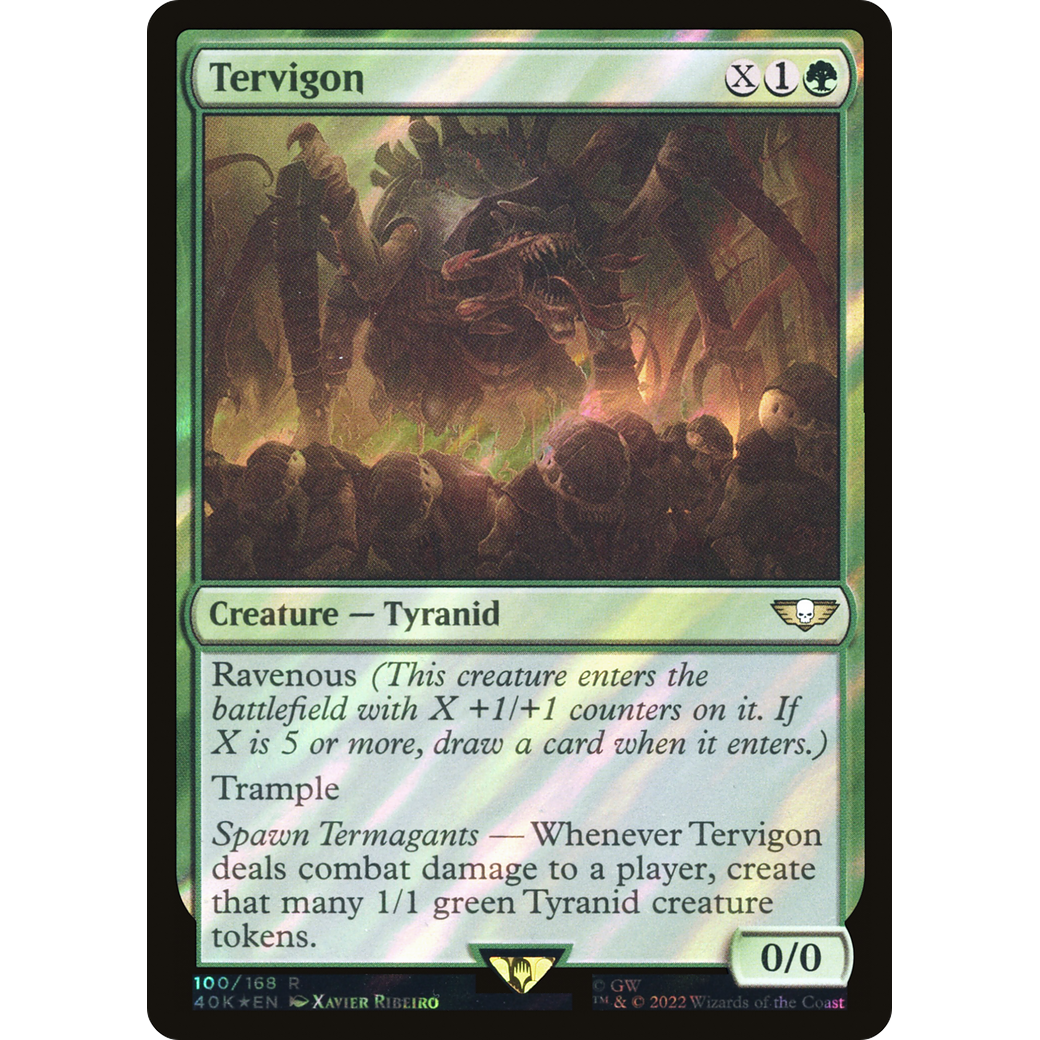 Tervigon (40K-100) - Warhammer 40,000 Commander Foil