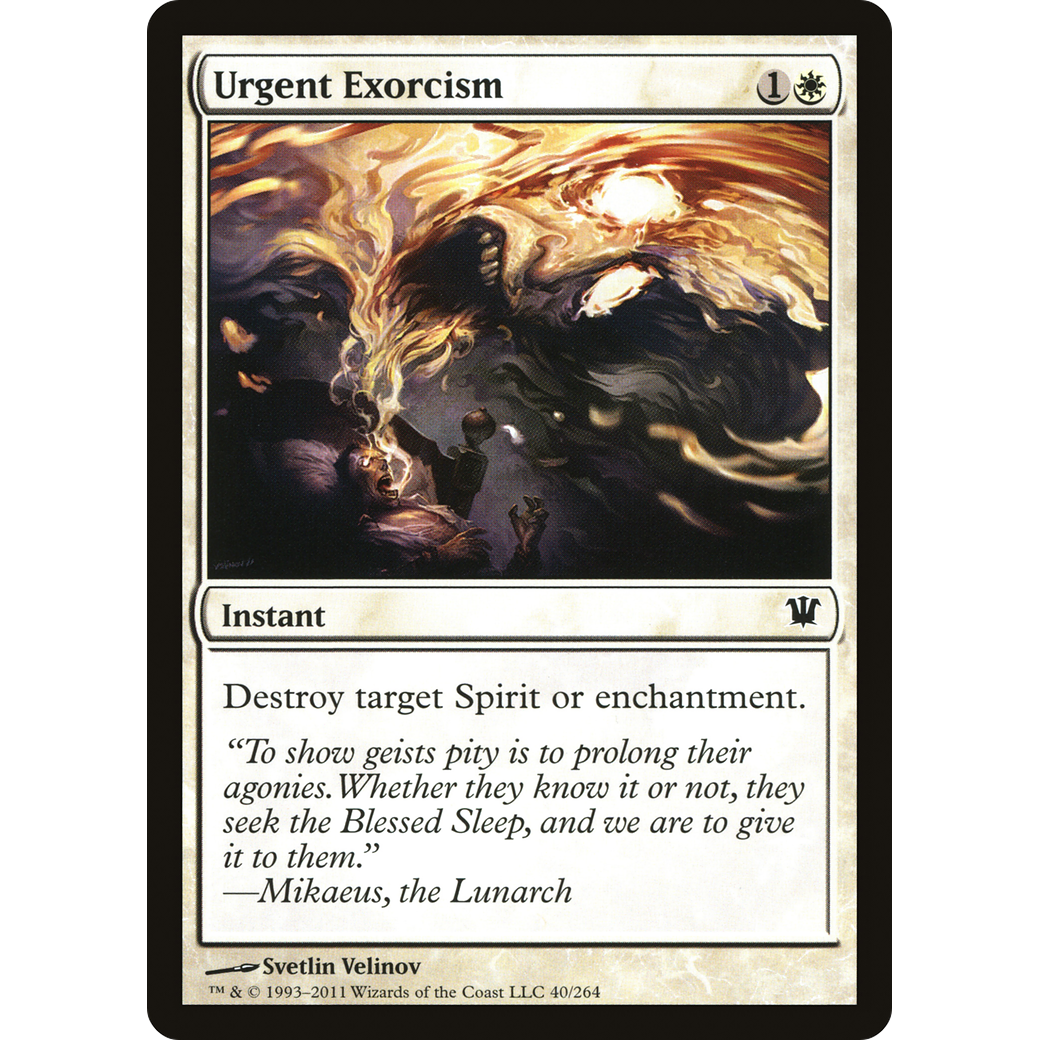 Urgent Exorcism (ISD-040) - Innistrad