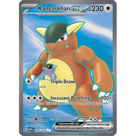 Kangaskhan ex - 190/165 190 - SV Scarlet & Violet 151 Holofoil