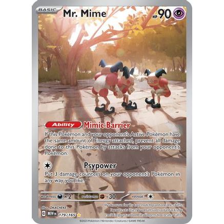 Mr. Mime - 179/165 179 - SV Scarlet & Violet 151 Holofoil