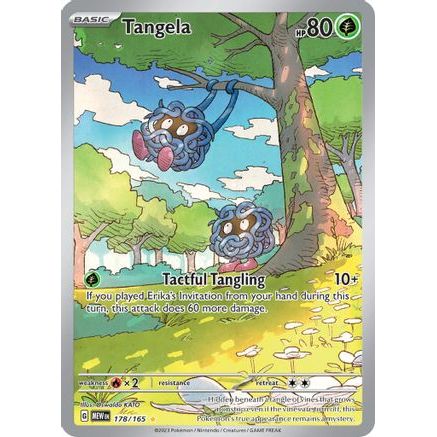Tangela - 178/165 178 - SV Scarlet & Violet 151 Holofoil