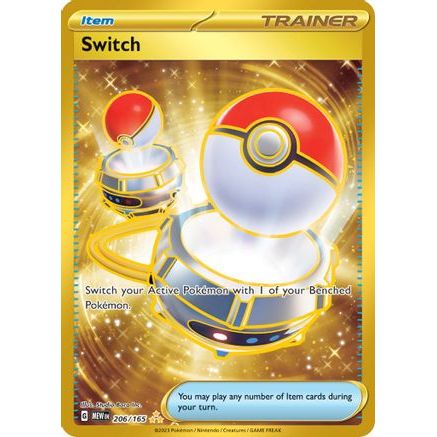 Switch - 206/165 206 - SV Scarlet & Violet 151 Holofoil
