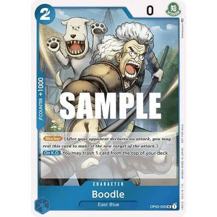 Boodle (Dash Pack) (OP03-050) - Kingdoms of Intrigue Foil