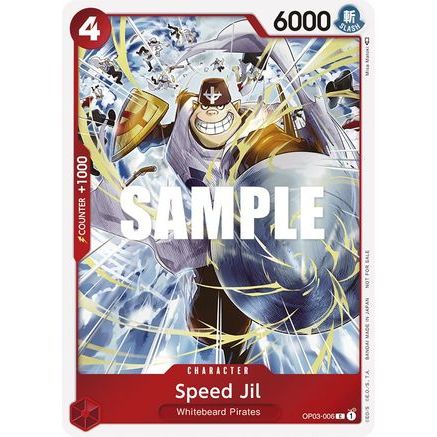 Speed Jil (Dash Pack) (OP03-006) - Kingdoms of Intrigue Foil