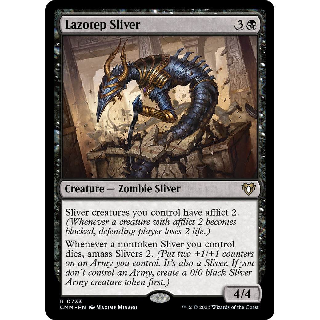 Lazotep Sliver (CMM-733) - Commander Masters