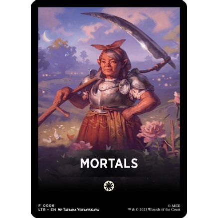 Mortals Theme Card (LTR-006) - The Lord of the Rings: Tales of Middle-earth