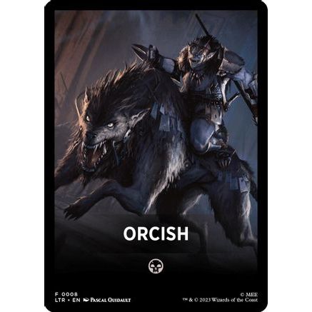 Orcish Theme Card (LTR-008) - The Lord of the Rings: Tales of Middle-earth