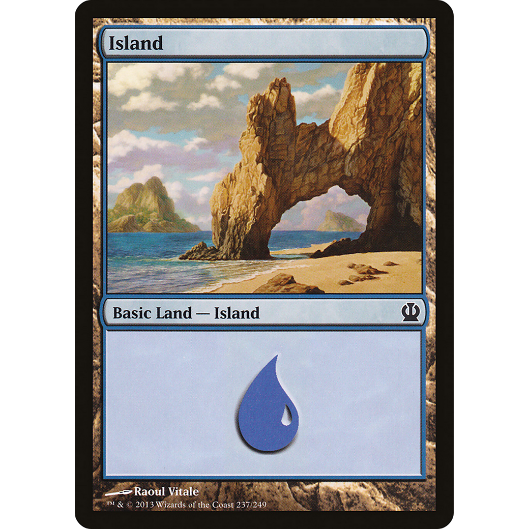 Island (237) (THS-237) - Theros
