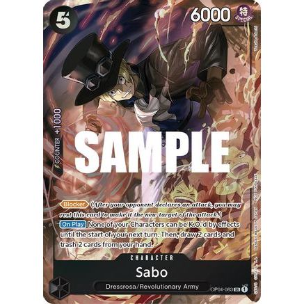 Sabo (Sealed Battle 2023 Vol. 1) (OP04-083) - One Piece Promotion Cards Foil