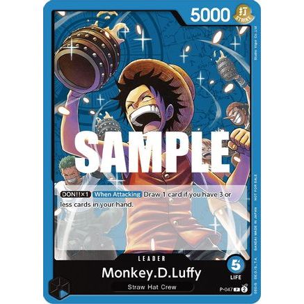 Monkey.D.Luffy (047) (Sealed Battle Kit Vol. 1) (P-047) - One Piece Promotion Cards