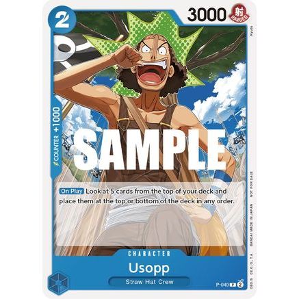Usopp (Sealed Battle Kit Vol. 1) (P-049) - One Piece Promotion Cards